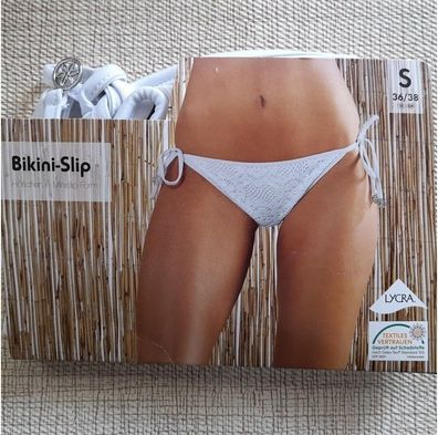 Esmara Bikini-Slip Höschen in Minislip Form Sexy Lycra Bade, Strand Gr. S 36/38