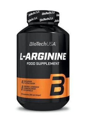 BioTech USA L-Arginine HCL 90 MEGA Kapseln