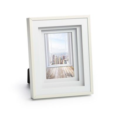 Weiße Fotorahmen für Urlaubsfotos & Bilder | 3D Metall Foto & Bilderrahmen