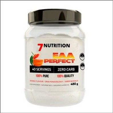 7Nutrition EAA Perfect 480g Aminosäuren EAA für Muskelaufbau & Schutz