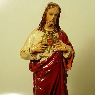 Jesus von Nazareth/ Figur/ Holzfigur/ Höhe ca.41,5 cm/ um 1900
