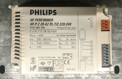 Philips Vorschaltgerät HF-P 2 26-42 PL-T/ C 220-240 9137001950