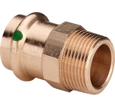 Viega Übergangsstück mit SC Sanpress 2211 in 42mm x R1 1/2 Rotguss