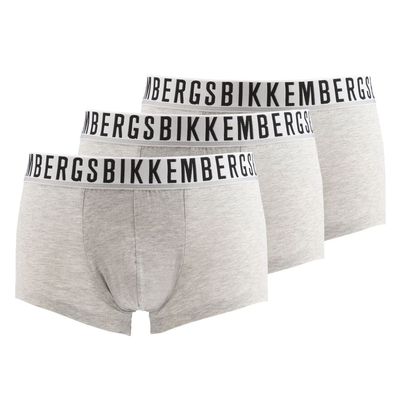 Bikkembergs - Unterwäsche - Boxershorts - BKK1UTR01TR-GREY-TRIPACK - Herren - ...