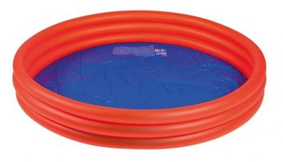 aufblasbarer Pool Junior 157 x 28 cm PVC rot/ blau