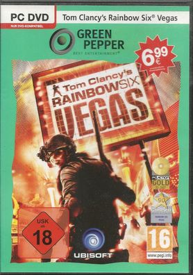 Tom Clancys Rainbow Six: Vegas (PC, 2010 DVD-Box) neuwertig, MIT Uplay Key Code