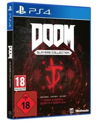 Doom Slayer Collection PS-4 Doom I + Doom II + Doom III + Doom 2016 (Doom 1,2,3 ...