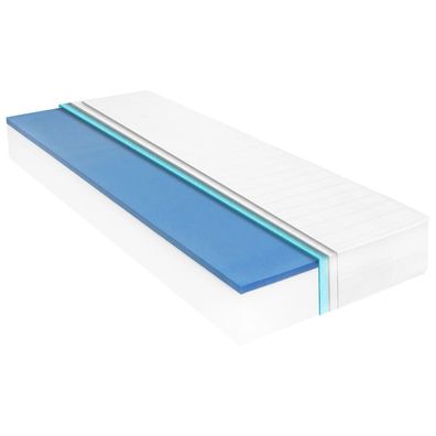 vidaXL Matratze 120 x 200 cm Viskoelastischer Memory-Schaum 18 cm