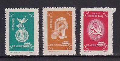 VR-China 1952 143-45 (1. Mai -Tag der Arbeit) (x)