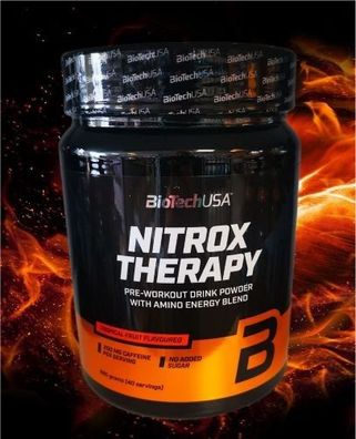 Biotech USA Nitrox Therapy 680g Pre Workout Pump Booster