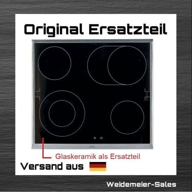 Original AEG Glaskeramik Glasplatte Kochfeld Herd AEG 5551121162 Ersatzteil