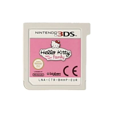 3DS Spiel HELLO KITTY - HAPPY HAPPY FAMILY #B