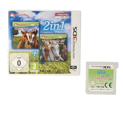3DS Spiel 2 in 1 - Mein Fohlen 3D + Mein Reiterhof 3D