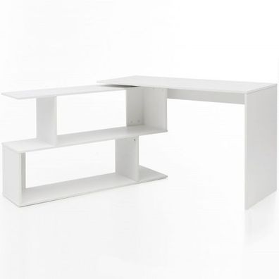 Wohnling Design Schreibtisch Weiß Matt