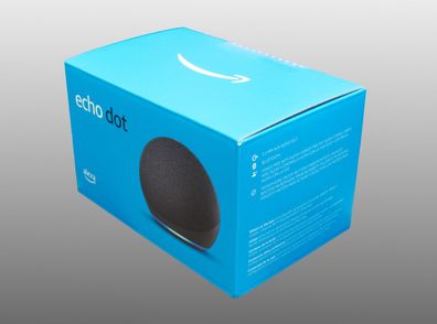 Amazon Echo Dot 4. Generation Smart Lautsprecher mit Alexa | Anthrazit NEU & OVP