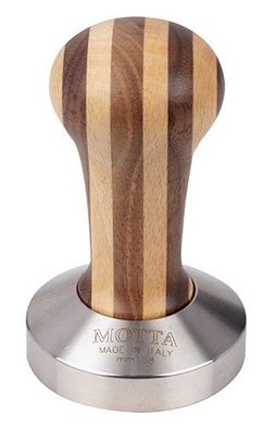 Hochwertiger Espresso-Tamper von Motta - 58 mm mit Holzgriff