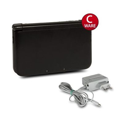 Nintendo 3DS XL Konsole in Schwarz / Black mit Ladekabel #10C
