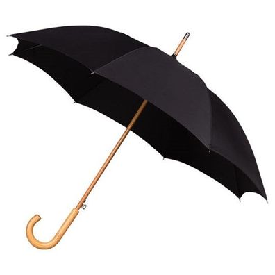 Regenschirm automatisch und winddicht 102 cm schwarz