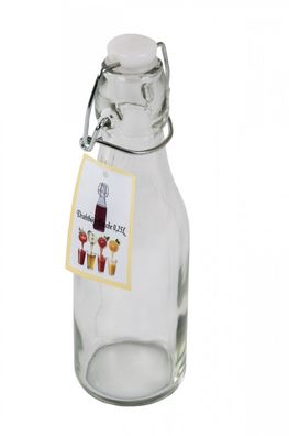 Drahtbügelflasche 500 ml Glas Flasche Bügelflaschen Bügelverschluß Saft Likör