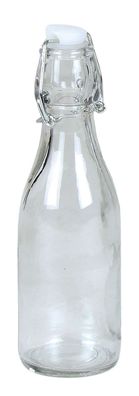 Drahtbügelflasche 0,25 Liter Glasflasche Bügelflaschen Bügelverschluss