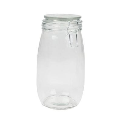 Drahtbügelgläser 6er-Set 1,4L Einmachgläser Einweckglas Vorratsglas Sturzglas