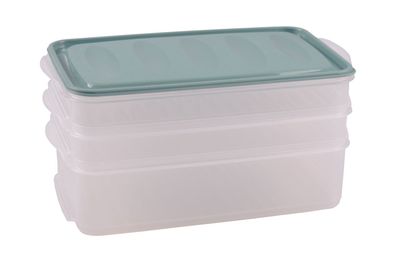Aufschnittdosen-Set Aufschnittbox Frischhaltedose Kühlschrankdose Vorratsdose