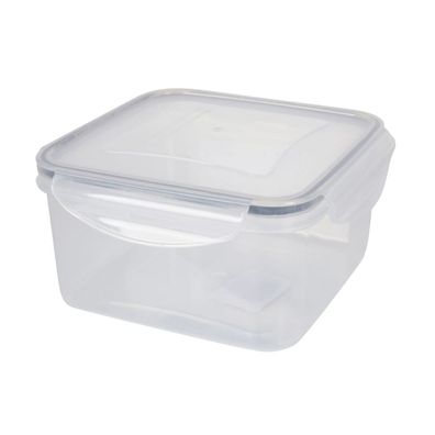Airtight Frischhaltedose 1,2 L Clippverschluss Brot Lunchbox Gefrierbehälter Neu