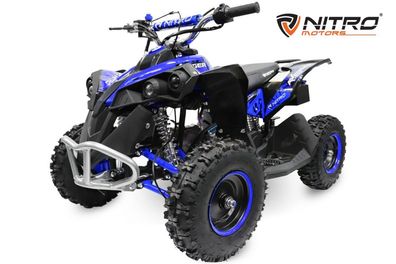 Nitro Motors Avenger 49cc Prime 6” E-Start LED Miniquad Atv Kinderquad