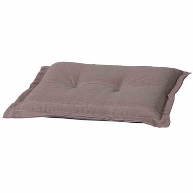 Panama taupe, Auflage zu Hocker 50% Baumwolle / 45% Polyester