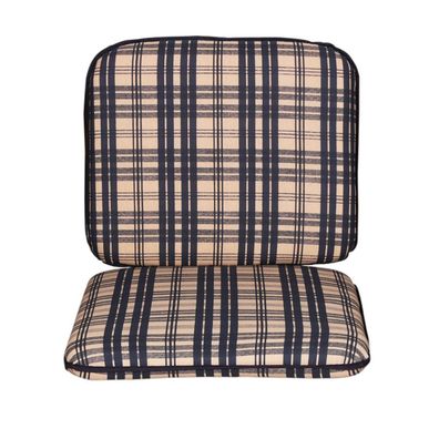 Auflagen-Set Sitzpolster Sitzkissen Rückenkissen Sesselauflage Gartenstuhl