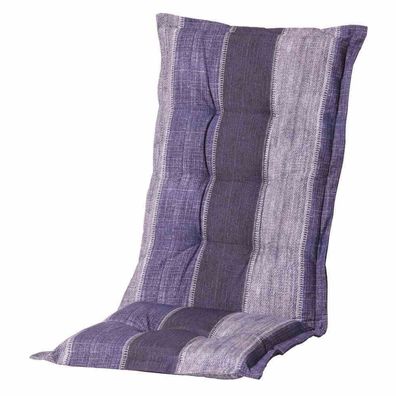 Denim Stripe blau, Aufage zu Sessel hoch 50% Baumwolle / 50% Polyester