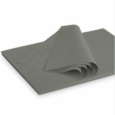 Seidenpapier „Dunkelgrau“ 35g/ qm 500x375mm 2 Kg/ ca.300 Blatt