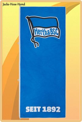 Hissfahne Hertha BSC Flagge Fahne Wappen Mastfahne Seit 1892 Gr.120x300cm NEU