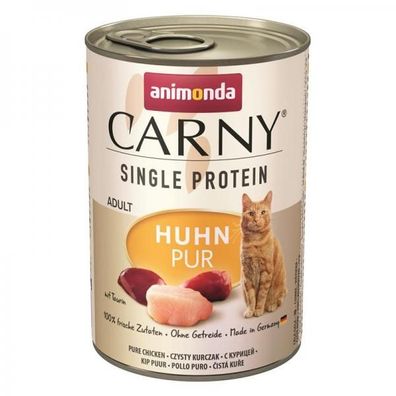 Animonda Carny Adult Single Protein Huhn pur 400g (Menge: 6 je Bestelleinheit)