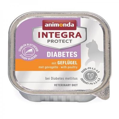 Animonda Integra Protect Diabetes mit Geflügel 100g (Menge: 16 je Bestellei...