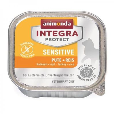 Animonda Integra Protect Sensitive mit Pute & Reis 100g (Menge: 16 je Bestel...