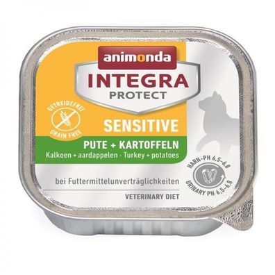 Animonda Integra Protect Sensitive mit Pute & Kartoffeln 100g (Menge: 16 je ...