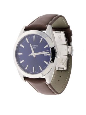 Tissot - Uomo - T1274101604100 - T-Classic Gentleman Quartz Blue Dial Men's Watch -
