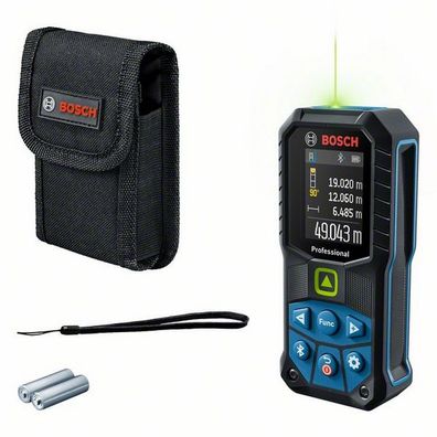 Bosch Laser-Entfernungsmesser GLM 50-27 CG 2x 1,5 V LR6-Batterie (AA) 0601072U00