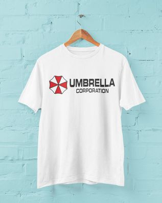 Umbrella Firma Resident Evil Film T- Virus Top Merch Cosplay Herren Bio T-Shirt