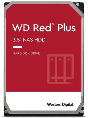 WD Red Plus 3TB 3.5" interne HDD 128MB 5400RPM SATA 6Gb/ s WD30EFZX