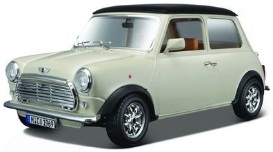 Maßstab Modell Mini Cooper1969 1:16 beige