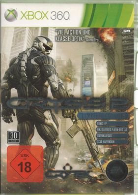 Crysis 2 - Limited Edition (Microsoft Xbox 360, 2011 DVD-Box) sehr guter Zustand