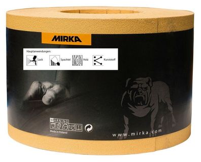 Mirka Gold Proflex Schleifrolle Schleifpapier 115 mm x 50 m Körnung frei wählbar
