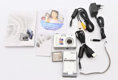 Benq E520+ Digitalkamera, 5 Megapixel, 3-Fach Opt. Zoom
