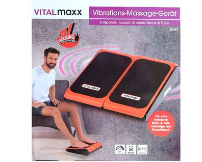 Vitalmaxx Sport Vibrationsgerät Ganzkörpertraining Trainingsgerät Anti Cellulite 