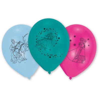 Disney Frozen Die Eiskönigin 10 Latexballons Deko Geburtstag Party Elsa Olaf
