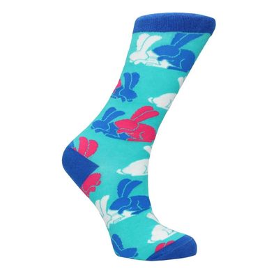 Sexy Socken 36-46 mit Bunny-Motiven Damen + Herren Bunt ergonomisch socks "H17"