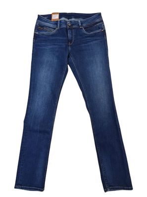 Pepe Damen Jeans New Brooke Slim Leg Regular Waist Stretch Blau PL20019Z654
