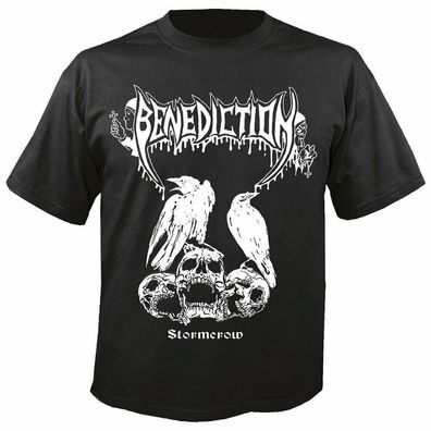 Benediction - Stormcrow T-Shirt Neu & New 100% offizielles Merch